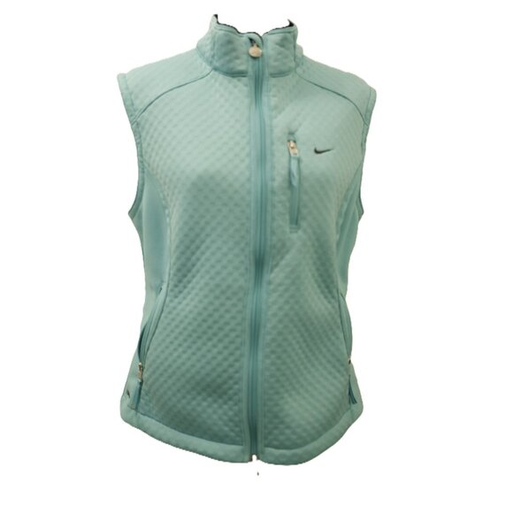 Nike women's running vest fit therma turquoise teal size L - Picture 7 of 16